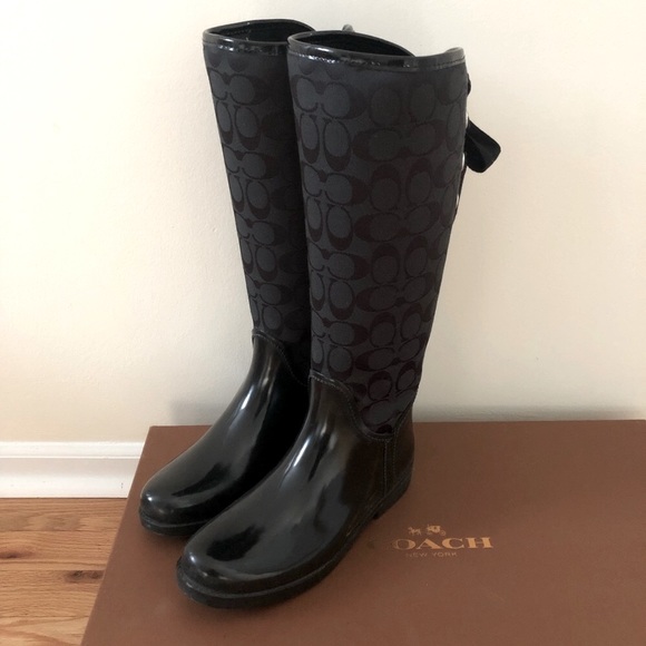 COACH Women’s Tristee Rain Boots